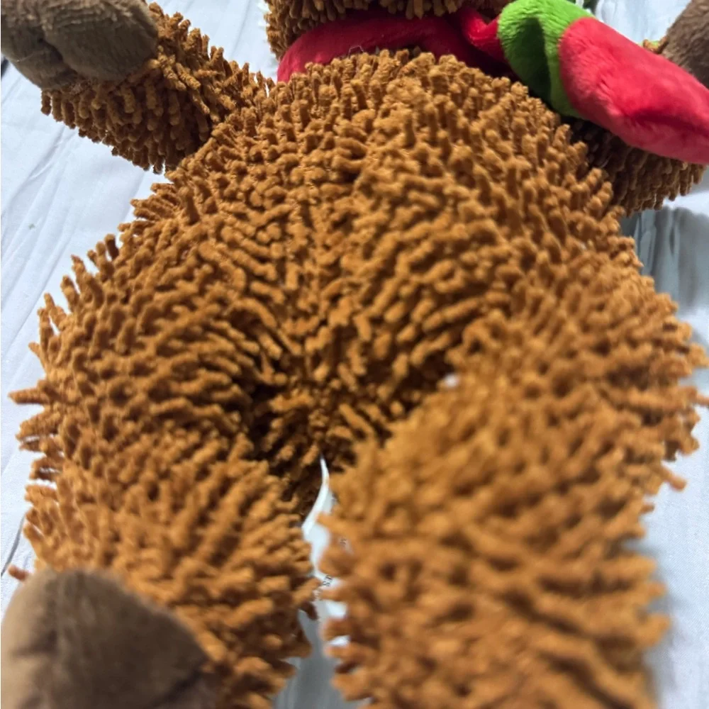 Target Brown and Green Holiday Reindeer Plush
